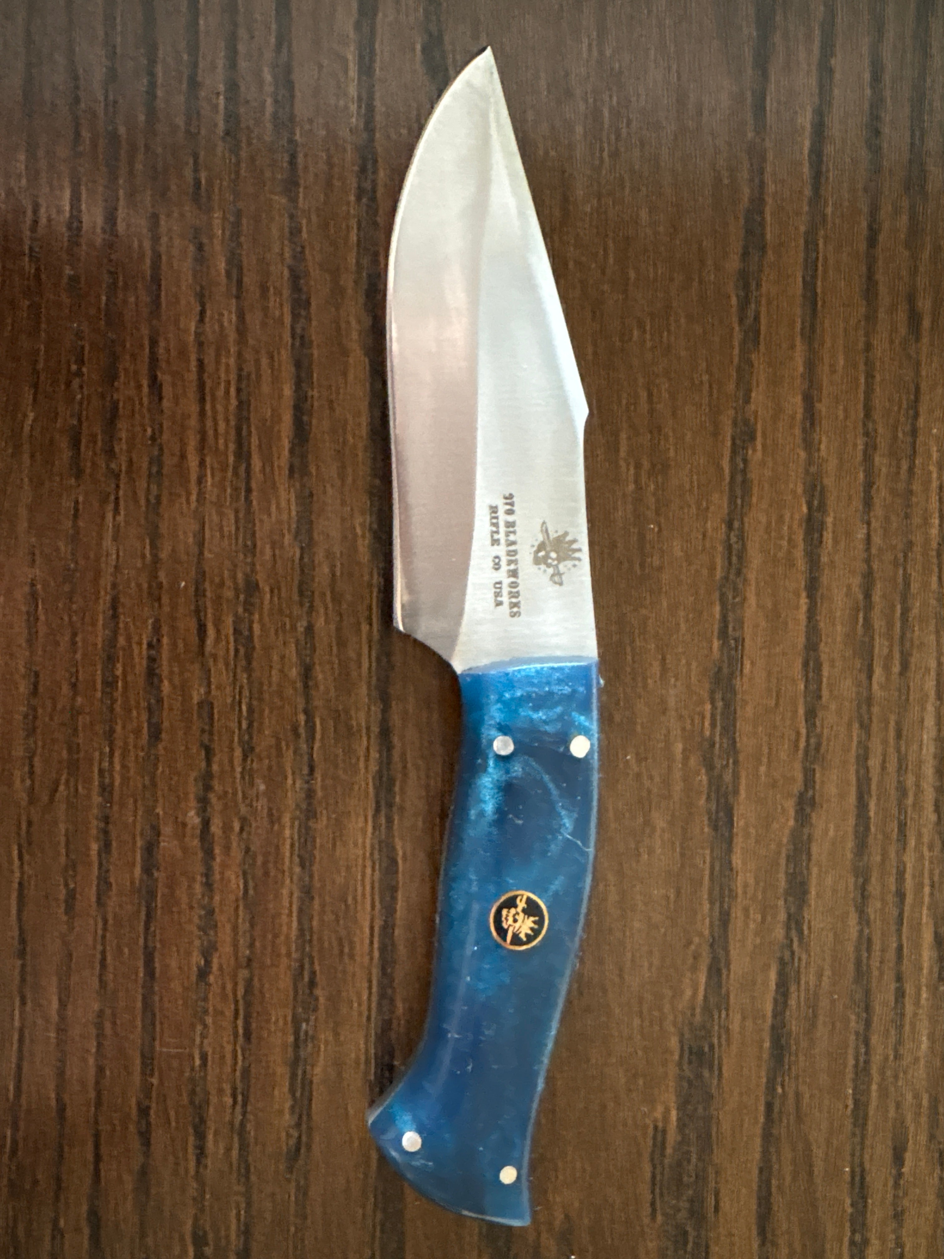 970 BLADEWORKS BLUE RESIN