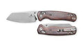 BESTECHMAN CICADA'S WING BMK06-W-4: 3.15" 10cr15mov blade, Desert Ironwood Scales, B-Lock, Folding Knife