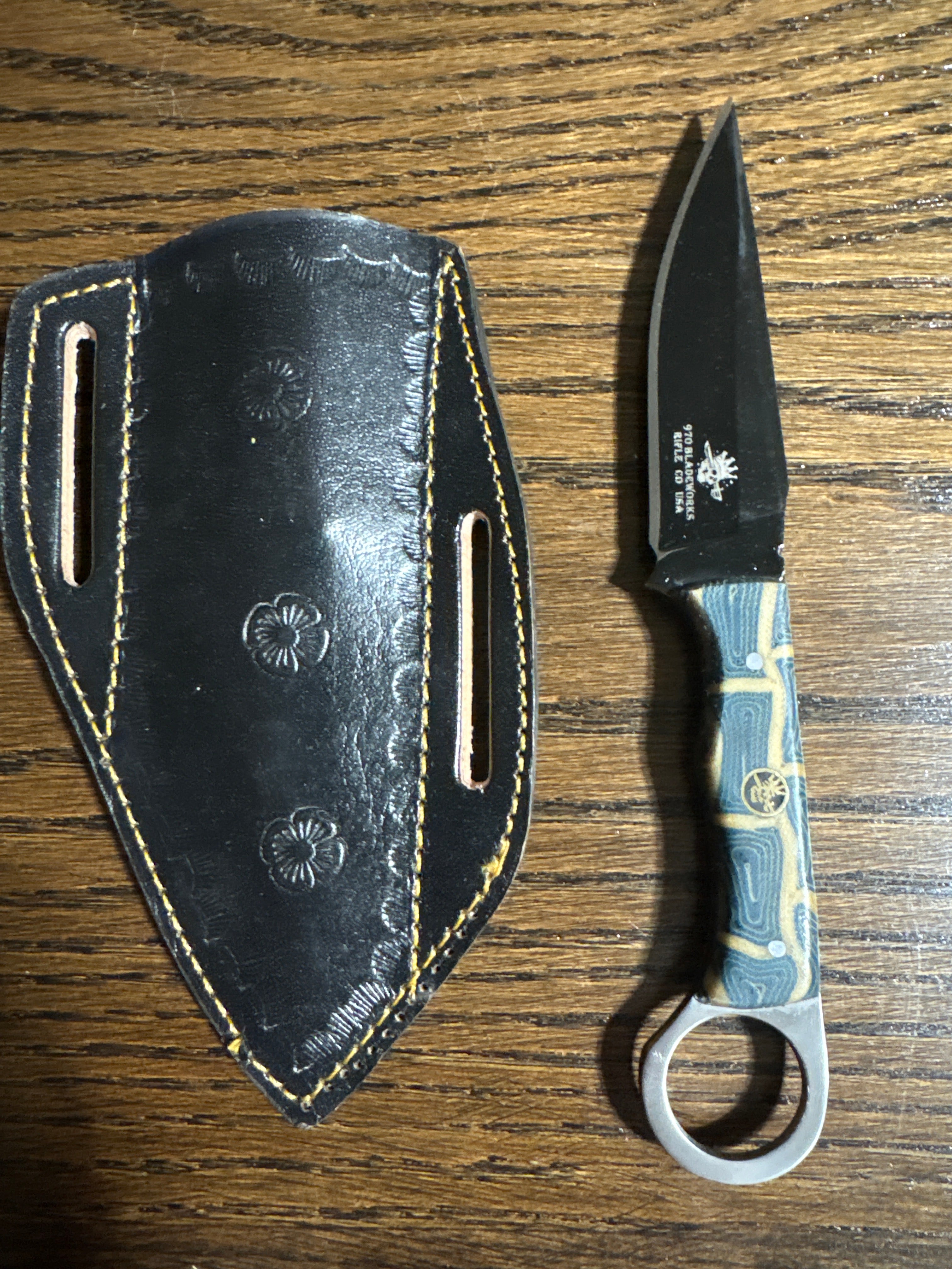970 BLADEWORKS FLETCHING KNIFE