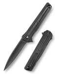 Seagull-B Liner Lock Folding Pocket Knife 3.4'' 14C28N Steel Blade,Micarta Handle