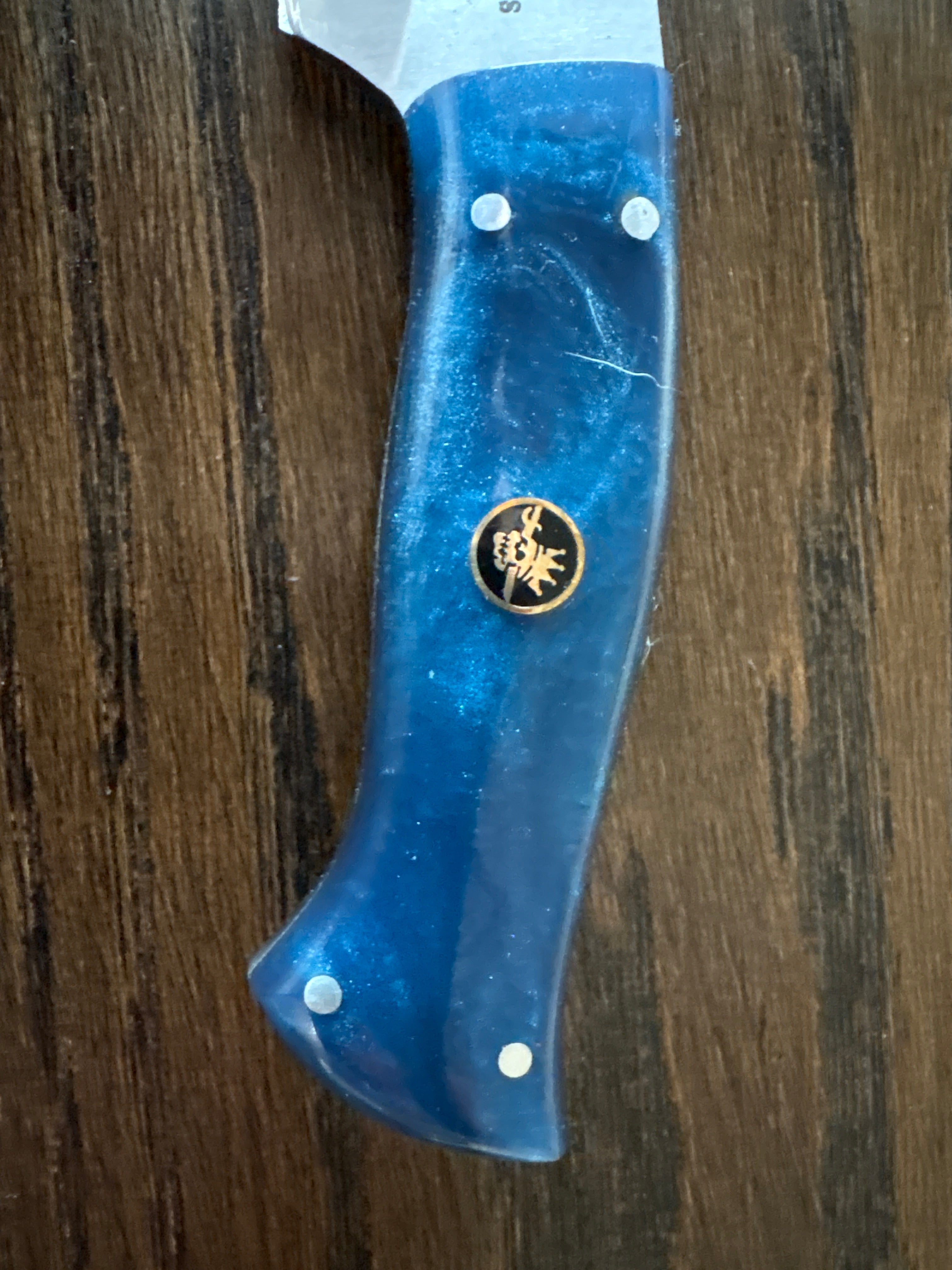 970 BLADEWORKS BLUE RESIN